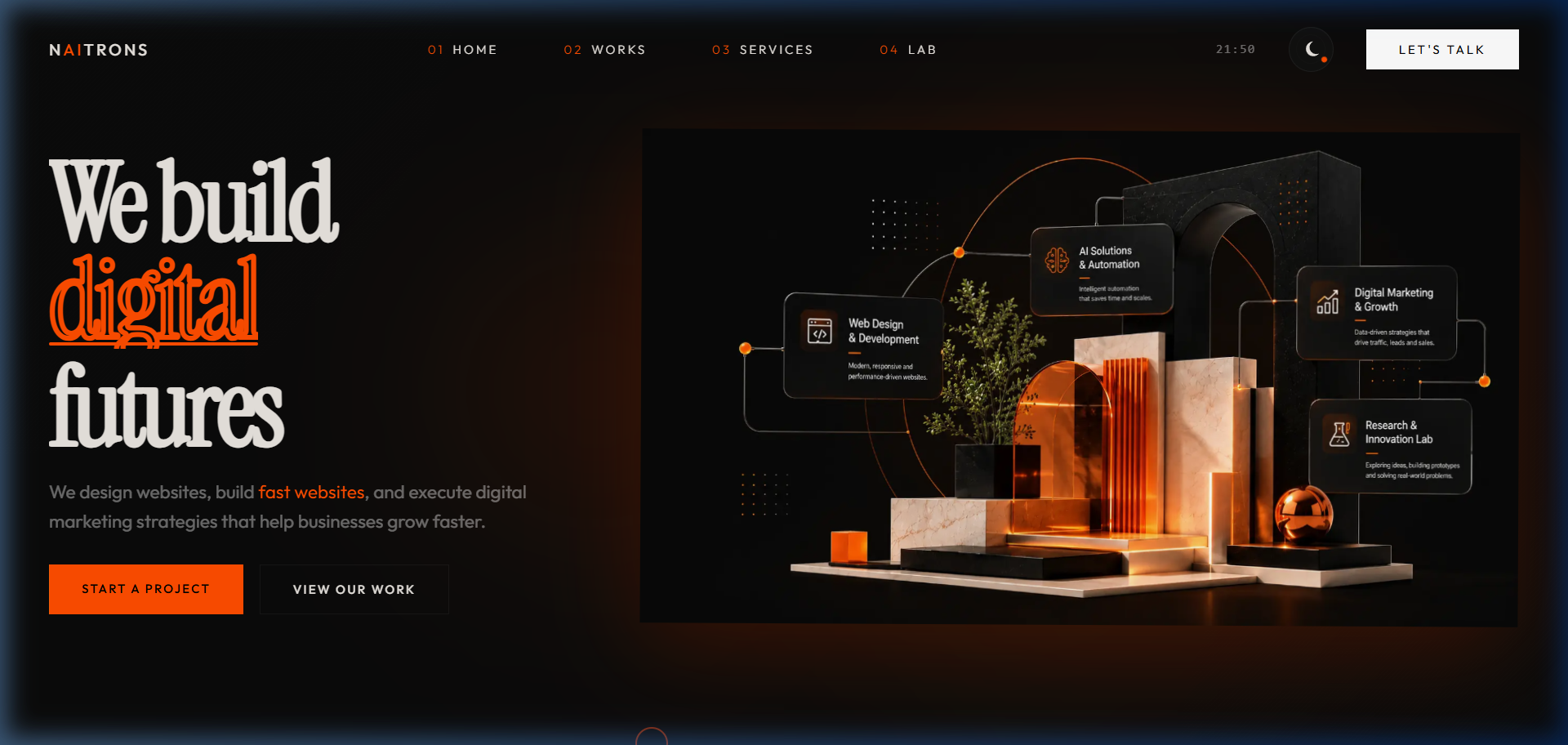 nAItrons Web Design & AI Agency