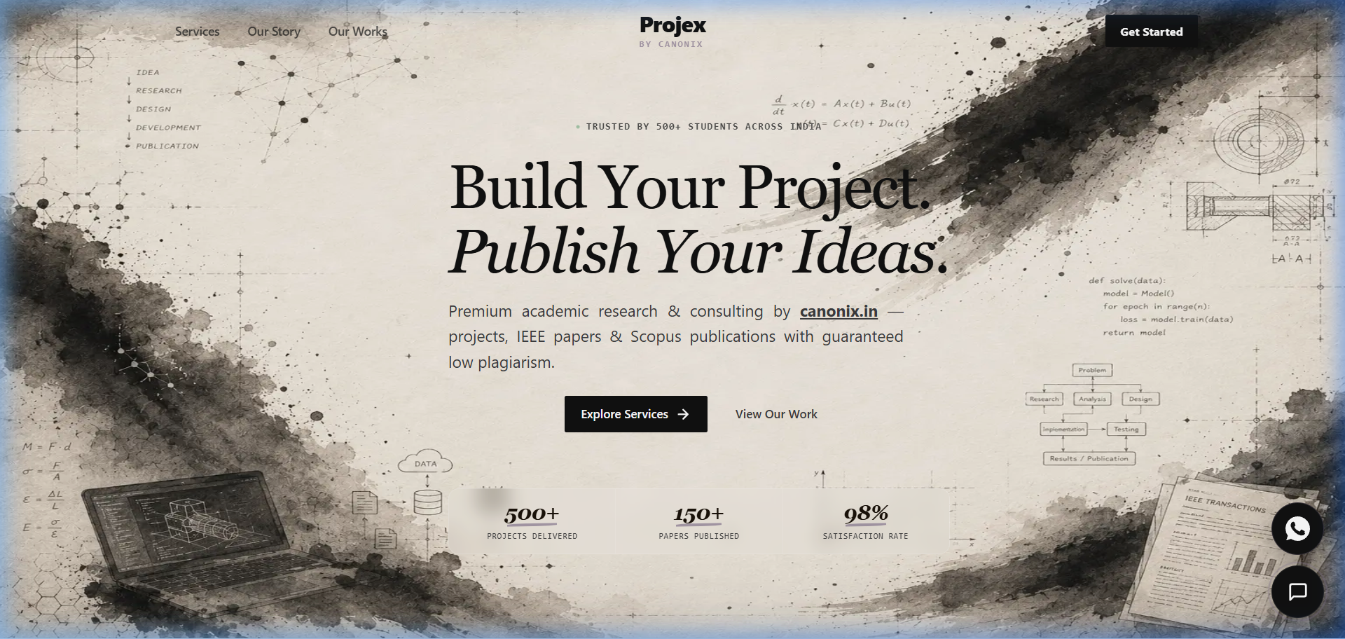 Projex by Canonix Academic Platform